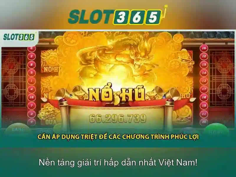 Slot365: Nền tảng slot trực tuyến hàng đầu